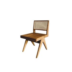 เฟอร์นิเจอร์เก้าอี้สนามทำจากไม้สักและหวาย ผสมผสานด้วยการตกแต่งที่เรียบร้อย แม่นยำ และแข็งแรง จำหน่ายในราคาขายส่ง - Product Image 1