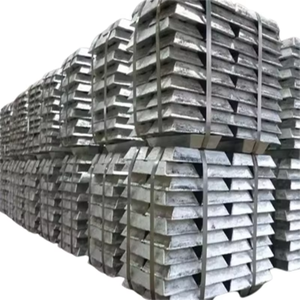 Lingot d'aluminium de haute qualité, pureté 98,7%-99,995%, modèle A7, série 6000, Zamak # 2/ # 3/ # 5 DE Al99.80 - Product Image 1