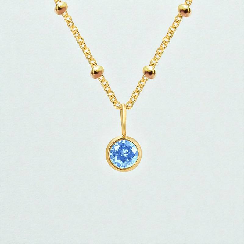 อะความารีน ควอตซ์ โกลด์