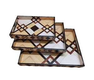 ชุดถาดทำรัง MDF อเนกประสงค์สำหรับตกแต่งบ้านชุดถาดของขวัญตกแต่งอาหารเช้าและงานขึ้นบ้านใหม่ - Product Image 5