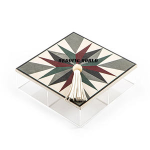 Boîte à bonbons en acrylique de luxe faite à la main meilleure vente boîte à bonbons fantaisie de créateur classique élégante en gros boîte à chocolat en acrylique - Product Image 5