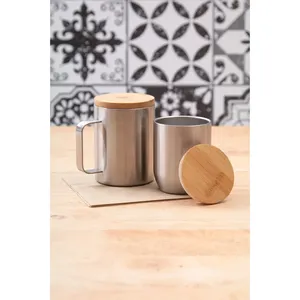 Tumbler da Viaggio Sostenibile in Acciaio Inossidabile a Doppia Parete con Isolamento Sottovuoto Sesboo - Product Image 3