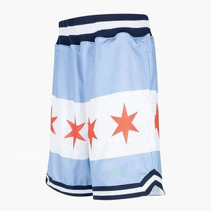 High Quality Polyester <b>Mens</b> <b>Mesh</b> <b>Shorts</b> 5 Inch Inseam Custom Logo Print Wholesale Designer Basketball Sublimation High Street - Product Image 2