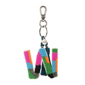 Handmade Rhinestone Keychains Bling Multicolour Alphabet Rhinestone Bling Keychain Wristlet Letter Rhinestone Initial Keychain - Product Image 2