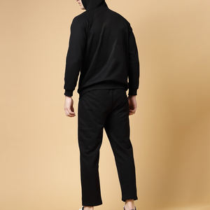 Ensemble pour hommes unisexe personnalisable pullover survêtement respirant à capuche avec logo brodé de créateur sérigraphié sur col à capuche - Product Image 2