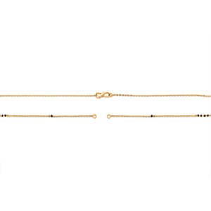Cadenas Arohi, Mangalsutra de Oro - Joyería Cultural Coleccionable para Mujeres - Product Image 4