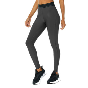 Quick Drying Solid Breathable Yoga Sets High Quality Customizable <b>Back</b> Logo Spandex/Nylon 2-Piece Plus Size Eco-Friendly - Product Image 6