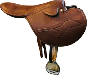 Qualidade Premium Custom Made Cow Couro Western Saddle Horse Atacado Genuine Leather Wholesale Fabricante