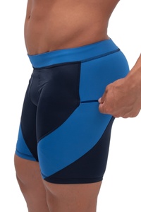 Top Trending Men's Compression Fitness <b>Shorts</b> <b>Gym</b> Sports Solid Anti-wrinkle Premium Quality Lightweight Fully Customized Quick - Product Image 4