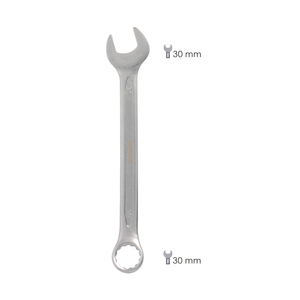 Chiave Combinata Plus 30x30 in Acciaio Cromo Vanadio DIN3113 - Product Image 2