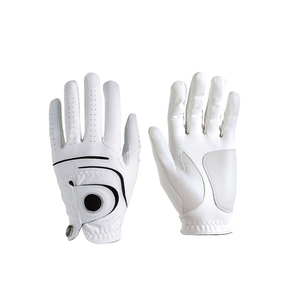 Venta al por mayor de guantes de golf de mano izquierda y derecha de los hombres de calidad superior con cuero Cabretta y empuñaduras de piel de oveja antideslizante duradero - Product Image 4