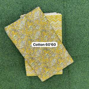 Tissu imprimé en coton naturel écologique pour la confection de robes de créateurs, le quilting, les chemises, les projets d'artisanat, textile confortable - Product Image 3