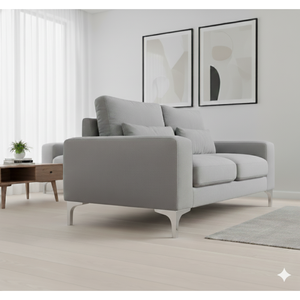 Pieds de meuble en plastique minimalistes en forme de T, robustes, argentés, 12 cm, pour canapé et armoire, pour salon - Product Image 4