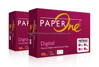 Papel Original PaperOne A4 80 GSM 70 Gramos 100% Pulpa de Madera Virgen Papel Bond de Alta Luminosidad para Copias de Alta Calidad para Uso en Oficina