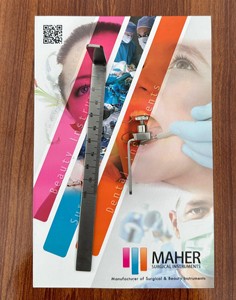 Medidor de mordida Dental Willis, medidor de medición Dental de ortodoncia de acero inoxidable, instrumento Dental utilizado para determinar la longitud, el ancho - Product Image 4