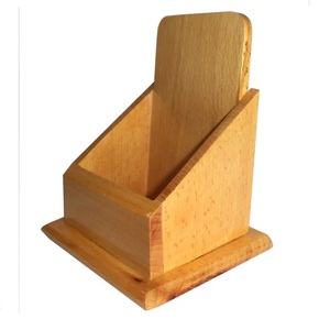 Fashionable Mobile Holder With <b>Cake</b> Stand Natural Bamboo Wood Sound Amplifier Wholesale High Quality Holder - Product Image 6