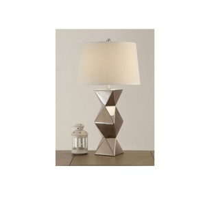 Wholesale modern luxury decorative bedroom LED table <b>lamp</b> with Antique brass and gold finished luxurious with different colors - Product Image 2