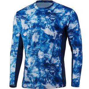 Jersey de pesca estampado personalizado transpirable de alta calidad listo para enviar ropa de pesca personalizada en diseño completo - Product Image 3