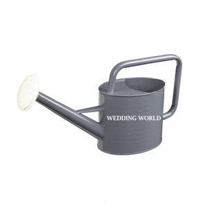 Canette à eau en métal fini noir et orange articles de maison et de jardin fournitures de jardin canette d'eau classique élégante fantaisie nouvelle canne à eau - Product Image 6