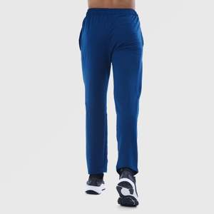 Time-Shift Lightweight <b>Waterproof</b> Teal <b>Trousers</b> for Men XL Size Mid Cotton Woven Colored Pleat for Outdoor Spring Activities - Product Image 2