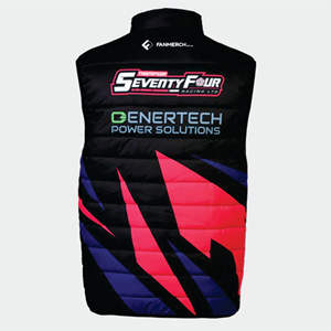 2025 Design Direct Factory Softshell Sleeveless Jacket for <b>Men</b> Sublimation Racing Sleeveless Jacket <b>Vest</b> Nascar F1 Style - Product Image 5