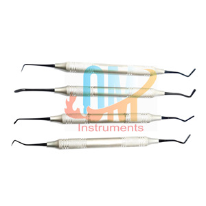 อุปกรณ์ทันตกรรมคอมโพสิตเยอรมัน4ชิ้นชุดการบูรณะเคลือบไททาเนียมสีดำคุณภาพสูง - Product Image 4