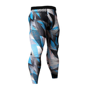 Precio al por mayor de secado rápido hombres sublimación Legging personalizado suave llegada sublimación excelencia calidad cintura elástica Yoga Leggings - Product Image 1