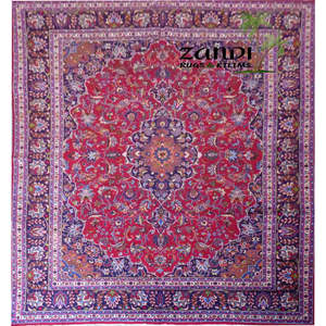 Alfombra persa Mashad única en su tipo de 13'5 x 9'6 - Product Image 1