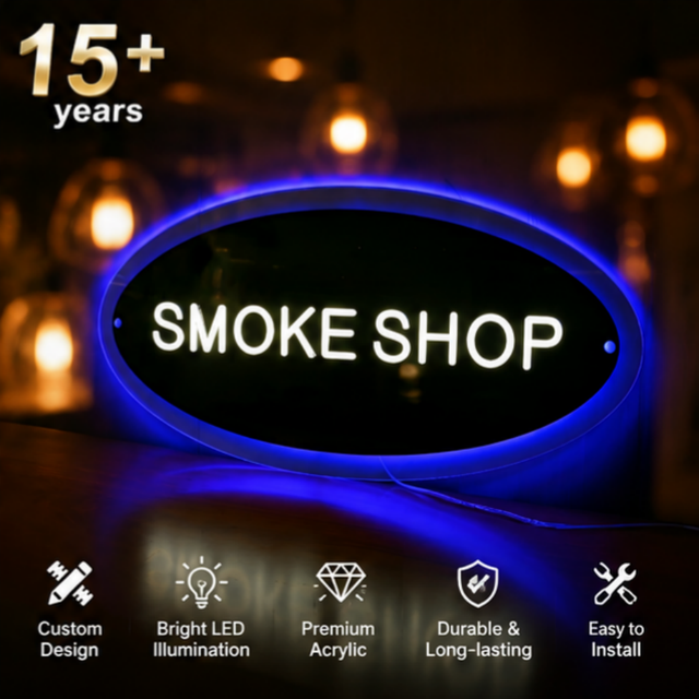 3D Channel Letter Neon Sign 30inch Soda Water Energy Light for Shop Front Signage with Customizable Logo and Metal Backlit