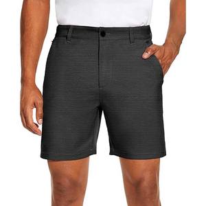 Pantalones cortos informales de lino para hombre con cordón en la cintura elástica Verano Ecológico Playa Vacaciones Yoga Pantalones cortos de golf con bolsillos - Product Image 4