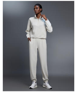 Active wear Sets Damen Wide Leg Jogging hose Damen Trainings anzug <span class=keywords><strong>2</strong></span>-teiliges Set Loose Casual Soft Wide Leg Pants für Damen - Product Image 6