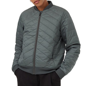 Chaqueta Bomber de Alta Calidad para Mujer, Manga Larga, Transpirable, Resistente al Viento, Ecológica, con Cuello Alto y Cremallera Completa, Logotipo Personalizado - Product Image 1