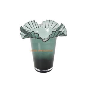 Florero de cristal para restaurantes y resorts, decoración de mesa de fiesta, floreros y macetas de fabricantes y proveedores en la India - Product Image 1