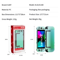 Coque de protection rigide en PC souple au toucher BJBT prête à être expédiée pour console Nintendo Switch 2 OLED – Coque arrière de remplacement
