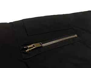 Blousons Bomber MA-1 Personnalisés avec LOGO sur le devant, Vente en Gros, Hiver, Coupe-Vent, Imperméables, pour Hommes, Col Montant Teint, Boutons Cachés - Product Image 2