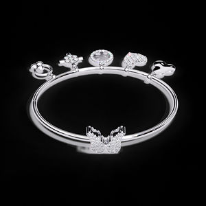 Sweet Simple Blooming Star Moissanite Diamond and Bracelet pour femmes et filles bracelet à breloques - Product Image 2