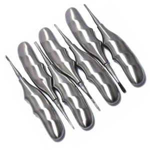 Elevador de raíces para profesionales dentales Instrumento de extracción de dientes de acero inoxidable con mango ergonómico - Product Image 4