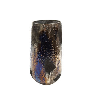 Ensemble de 3 vase à fleurs rond en verre couleur ambre grande taille vase à fleurs en cristal pour dessus de table et décoration de mariage - Product Image 4