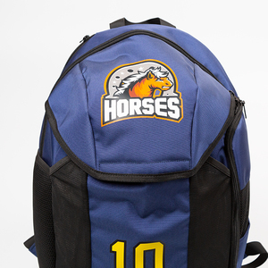 Sac à dos d'équipe de sublimation, fermeture éclair souple, pour l'école, les sports, logo personnalisé, Cordura, voyage, usine SSB-0126 - Product Image 1