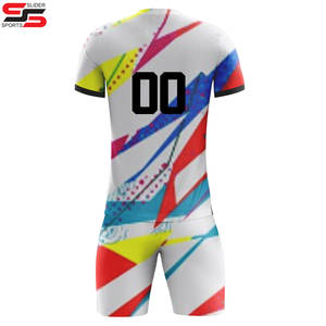 ชุดเครื่องแบบฟุตบอลชุดเครื่องแบบชุดกีฬากลางแจ้งเสื้อเจอร์ซีย์กางเกงใส่กลับด้านได้ - Product Image 2