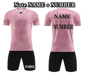 เสื้อเจอร์ซีย์ฟุตบอลและกางเกงขาสั้นชุดฝึกฟุตบอลแฟชั่นสำหรับเด็กผู้ชายเสื้อกีฬาระบายอากาศสำหรับเด็ก - Product Image 4