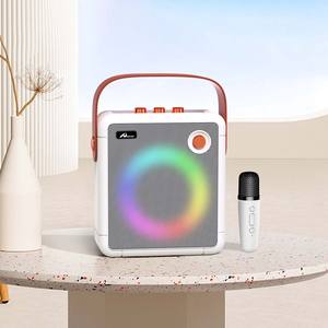 Home Digitalome 10W Battery-Powered Portable <b>Wireless</b> <b>Speaker</b> with RGB LED Lighting and Microphone SPA-118 for Home Use - Product Image 1