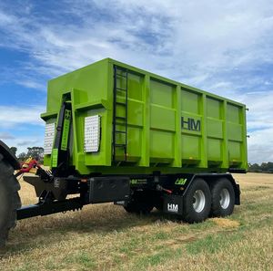 Heavy Duty 10 Ton Farm Dump <b>Trailer</b> 20000 lbs Capacity Agricultural Tipping <b>Trailer</b> - Product Image 3