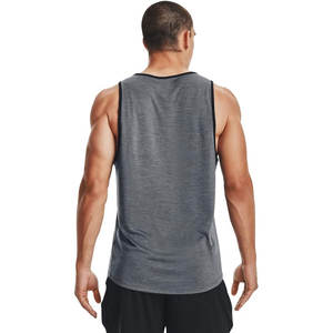 Camiseta de gimnasio de algodón con estampado personalizado de alta calidad para hombre, camiseta sin mangas transpirable para entrenamiento de verano - Product Image 4