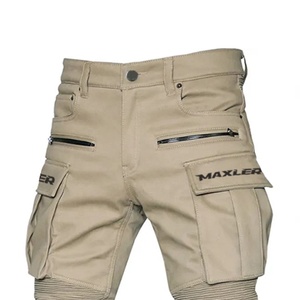 Pantalon de moto de haute qualité pour homme, imperméable et coupe-vent, en tissu polyester respirant. - Product Image 4