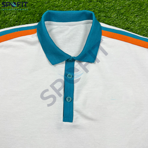 Camiseta Blanca de Manga Corta para Hombre, Tejida, de Alta Calidad, Transpirable, 100% Algodón, Personalizable para Impresión de Camisetas, Bordado de Logotipos - Product Image 1