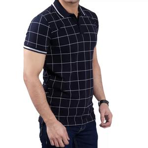 Vente en gros de polos en coton uni de haute qualité pour hommes, T-shirt polo décontracté à revers pour le golf et le sport - Product Image 2