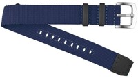 Correa Deportiva Unisex para Reloj Inteligente B12, 20 mm, Azul, Nailon Suave, Cómoda, Ajustable, Ligera, Transpirable, Resistente al Agua
