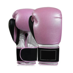 Gants de boxe Muay Thai MMA en cuir de haute qualité, imperméables, avec design et logo personnalisables, légers, en stock - Product Image 1