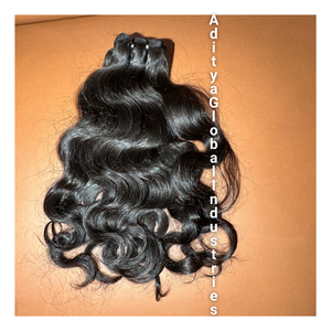 Cheveux RAW Inian Natural Wave non traités, cheveux REMY lisses et durables avec cuticules alignées. - Product Image 1